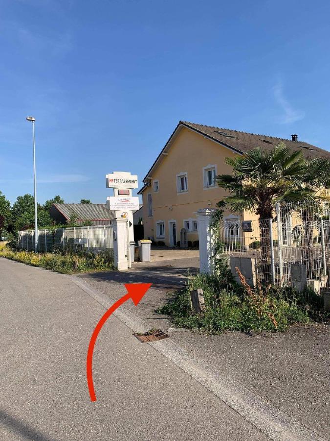 Apartamento La Terrasse Du Parc Marckolsheim Exterior foto